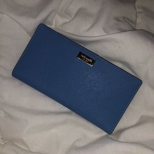 Blue Kate Spade Wallet